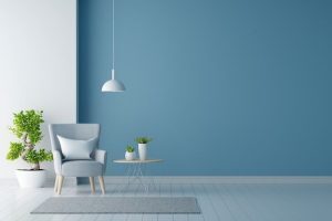 Premium-Photo-_-Gray-armchair-in-blue-living-room-with-copy-space-300x200